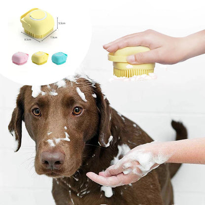 Dog Bath Massage Gloves